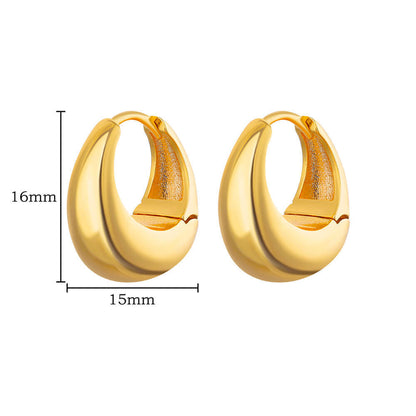 Women's Light Luxury And Simplicity Special-interest Earrings