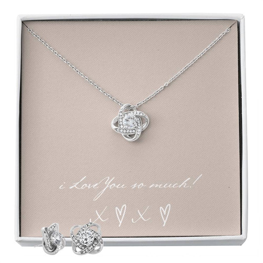 Love know bundle set - Dazzling Gem Jewelries