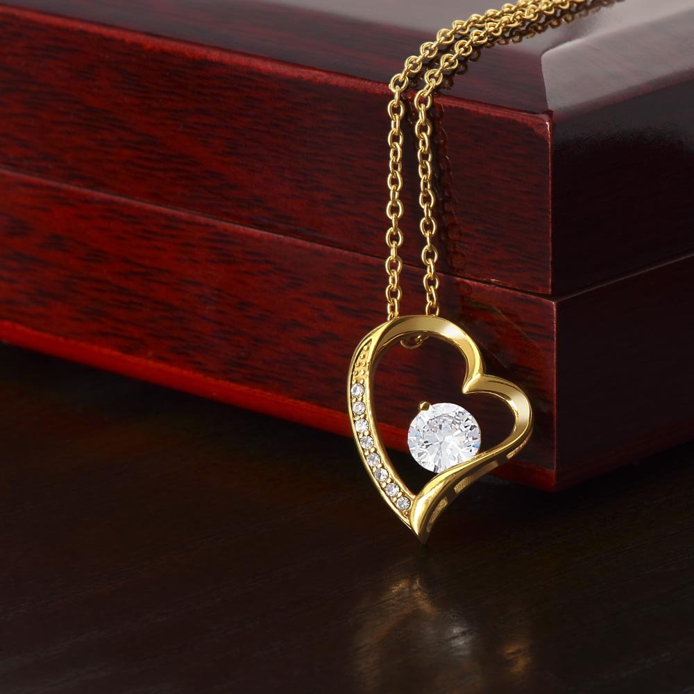 Forever love necklace - Dazzling Gem Jewelries